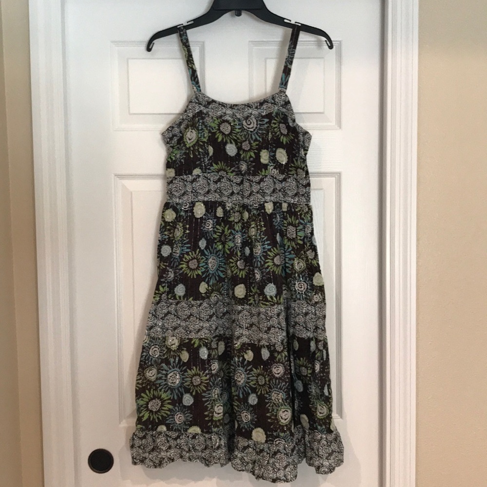 Midi length summer dress